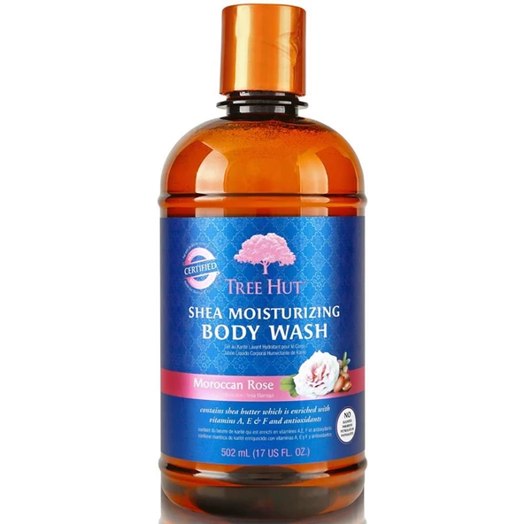 Tree Hut Shea Moisturizing Moraccan Rose Vücut Şampuanı 502ML ürün görseli 1