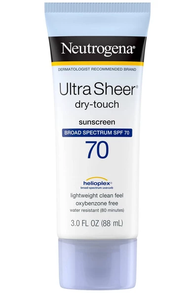 Neutrogena Ultra Sheer Dry-Touch SPF70 Güneş Koruyucu 88ML ürün görseli 1