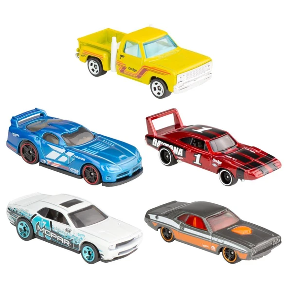 Mattel Hot Wheels Araba Seti 5 Li 1806 HTV48 - Resim 2