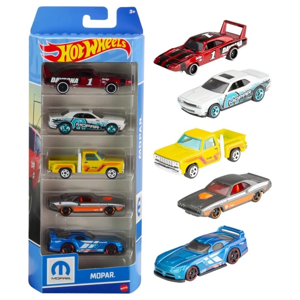 Mattel Hot Wheels Araba Seti 5 Li 1806 HTV48 ürün görseli 1