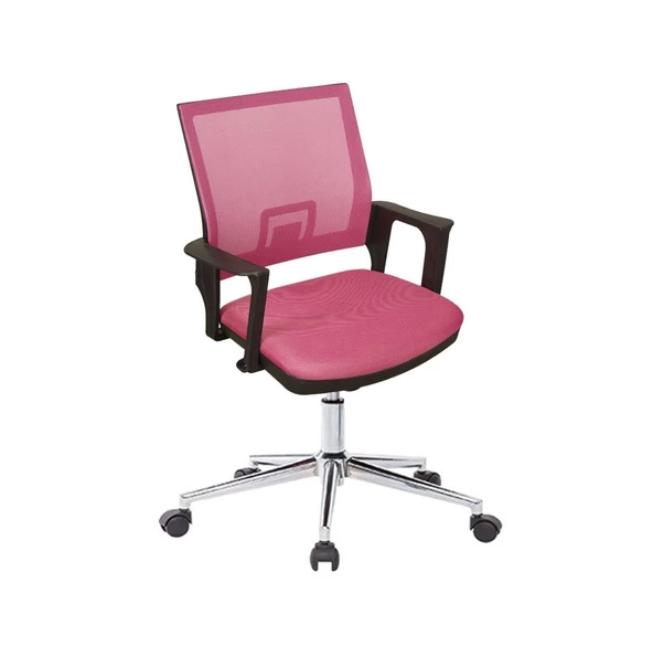 Uzay Ofis Ada Çalışma Koltuğu - Pembe - Resim 5