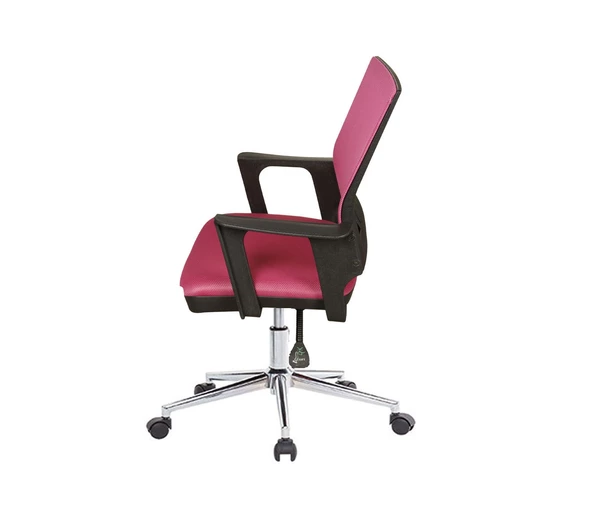 Uzay Ofis Ada Çalışma Koltuğu - Pembe - Resim 3