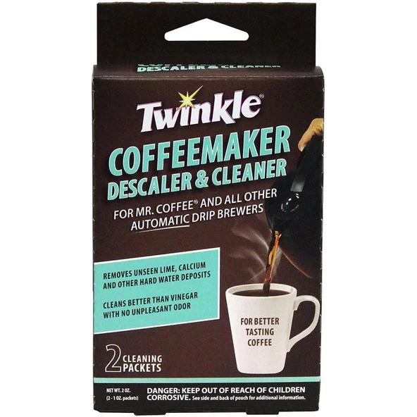 Twinkle Kahve Makineleri Temizleyicisi 2 Kullanımlık ürün görseli 1