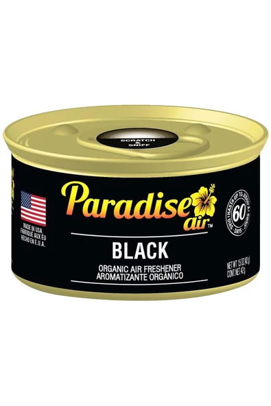 Paradise Air Black Oda ve Araba Kokusu 42GR ürün görseli 1