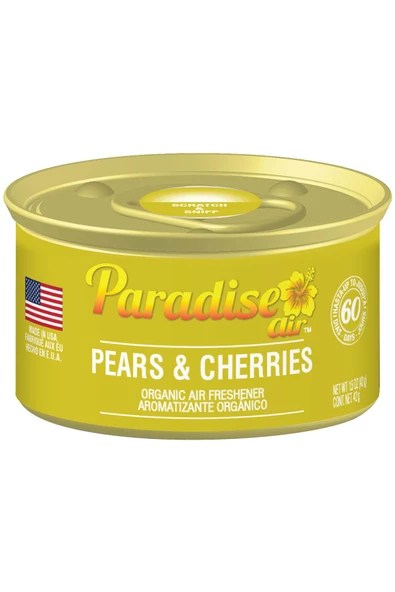 Paradise Air Pears and Cherries Oda ve Araba Kokusu 42GR ürün görseli 1