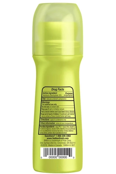 Ban Fresh Cotton Roll-On Antiperspirant 103ML - Resim 2
