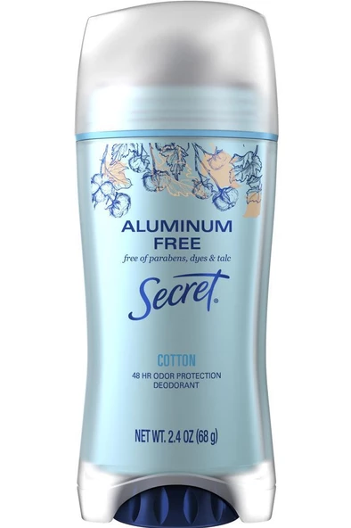 Secret Aluminum Free Cotton Koltuk Altı Deodorant Stick 68GR ürün görseli 1