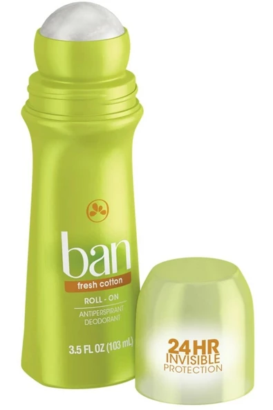 Ban Fresh Cotton Roll-On Antiperspirant 103ML - Resim 3