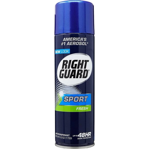 Right Guard Sport Fresh Antiperspirant Deodorant Sprey 170GR ürün görseli 1
