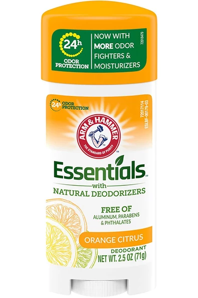 Arm & Hammer Essentials Orange Citrus Deodorant 71GR ürün görseli 1