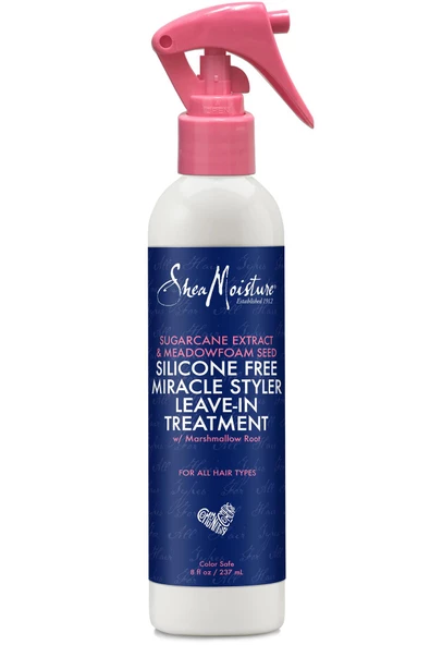 Shea Moisture Şeker Kamışı Özü ve Çayır Köpüğü Tohumu Silikonsuz Şekillendirici Saç Spreyi 237ML ürün görseli 1