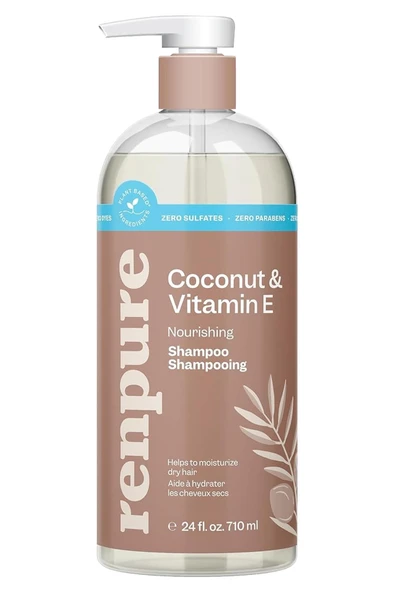 Renpure Hindistan Cevizi ve Vitamin E Besleyici Şampuan 710ML ürün görseli 1