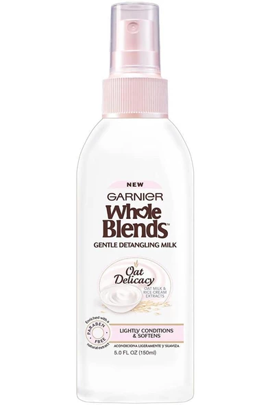 Garnier Whole Blends Yulaf Sütü Özlü Nazik Dolaşık Saç Açıcı Sprey 150ML ürün görseli 1