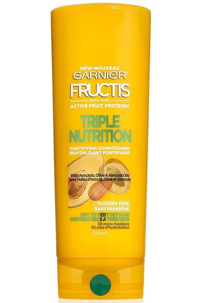 Garnier Fructis Triple Nutrition Besleyici Saç Kremi 354ML ürün görseli 1