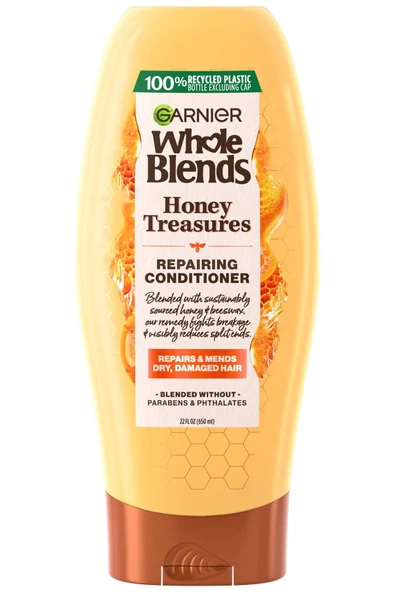 Garnier Whole Blends Bal Özlü Onarıcı Saç Kremi 650ML ürün görseli 1
