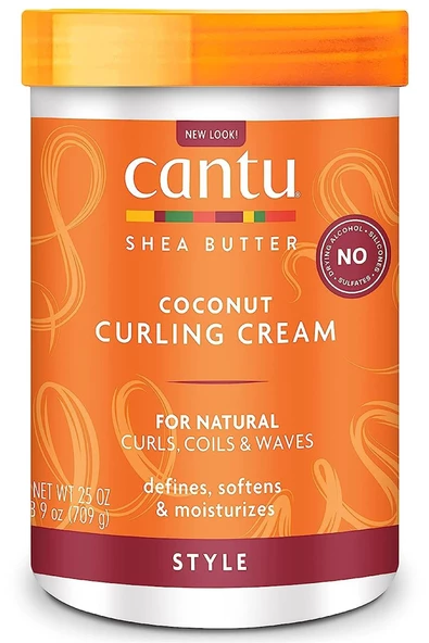 Cantu Coconut Bukle Belirginleştirici Durulanmayan Saç Kremi 709GR ürün görseli 1