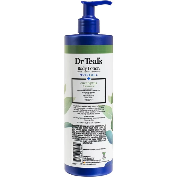 DR.Teals Eucalyptus Rejuvenating Vücut Losyonu 532ML - Resim 2