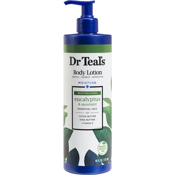 DR.Teals Eucalyptus Rejuvenating Vücut Losyonu 532ML ürün görseli 1