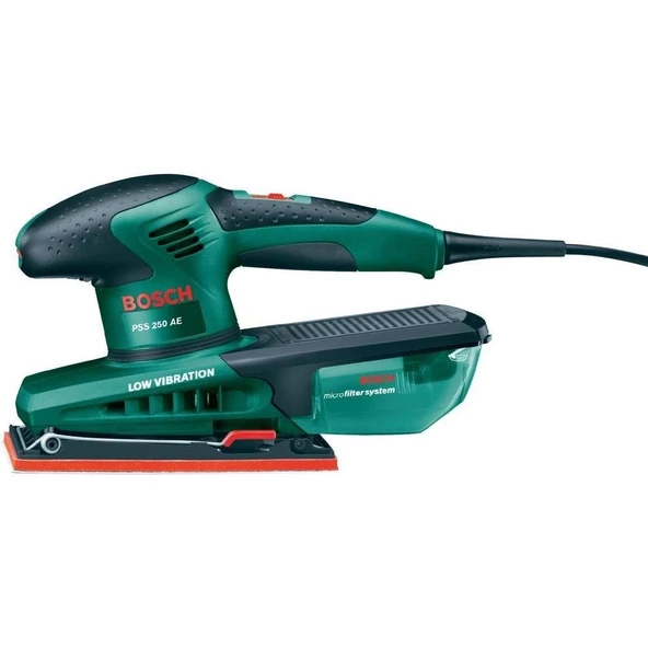 Bosch PSS 250 AE Elektrikli Titreşimli Zımpara Makinası ürün görseli 1