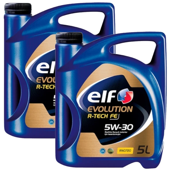 Elf Evolution R-Tech FE 5W-30 Sentetik Motor Yağı 2 x 5 L ürün görseli 1