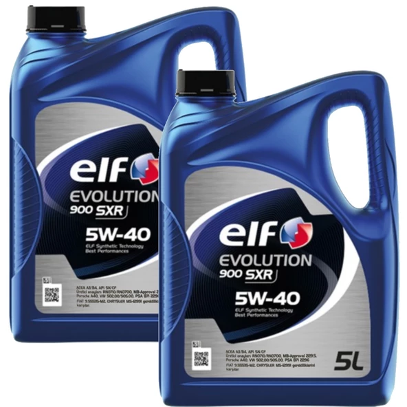 Elf Evolution 900 SxR 5W-40 Motor Yağı 2 x 5 Litre ürün görseli 1