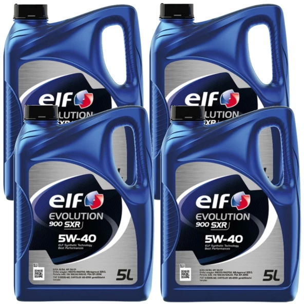 Elf Evolution 900 SxR 5W-40 Motor Yağı 4 x 5 Litre ürün görseli 1