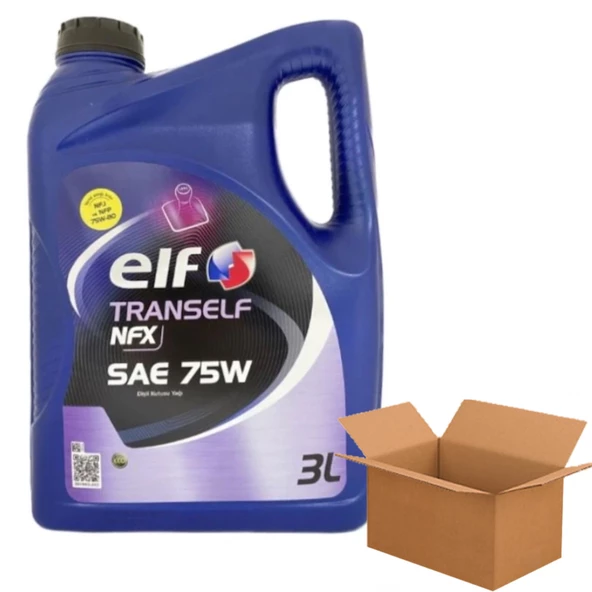 Elf Tranself Nfx Sae 75W Yarı Sentetik Şanzıman Yağı 5 x 3 Litre ürün görseli 1