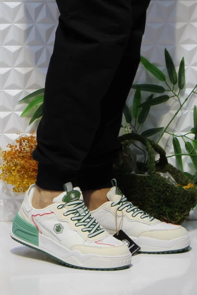 Lumberjack Mezzy Beyaz Rahat Orijinal Ürün Sneaker Erkek Spor Ayakkabı ürün görseli 1