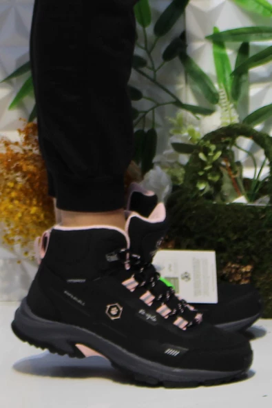 Lumberjack Eco Wmn Hı Siyah Anatomik Orijinal Ürün Su Geçirmez Waterproof Outdoor Bot ürün görseli 1