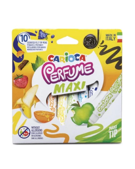 Carioca Parfüm Kokulu Jumbo Keçeli Kalem 10 Renk ürün görseli 1