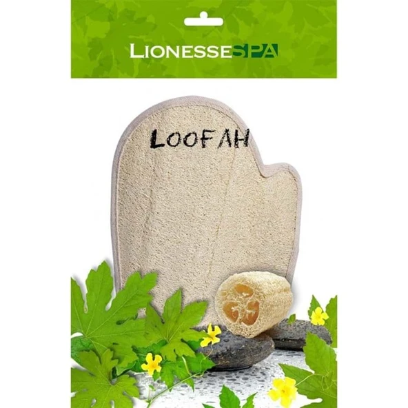 Lionesse Spa Masaj Etkili Doğal Banyo Eldiven Lifi (R-430) ürün görseli 1