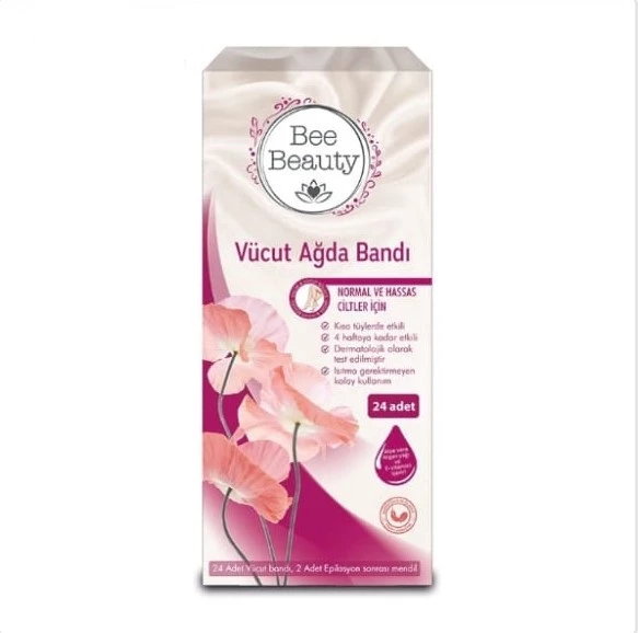 Bee Beauty Vücut Ağda Bandı 24'lü ürün görseli 1
