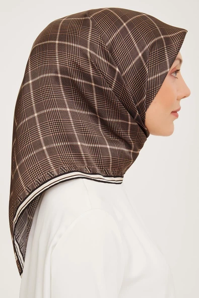 04 Armine Sura İpek Eşarp 9029D - Resim 3