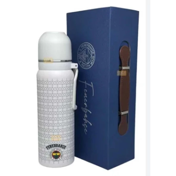 Fenerbahçe Lisanslı Çelik Termos 650 ml ürün görseli 1
