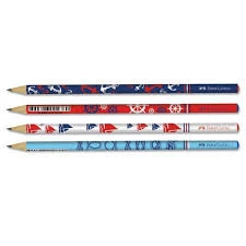 Faber Castell Folyolu Kurşun Kalem Karışık Renklerde ürün görseli 1