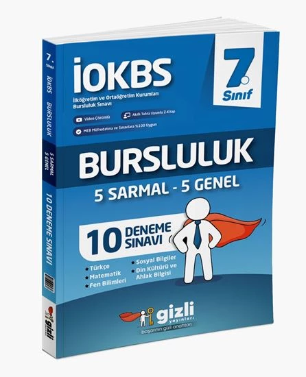 Gizli Yayınları 2025 7. Sınıf 10 Bursluluk Deneme ürün görseli 1