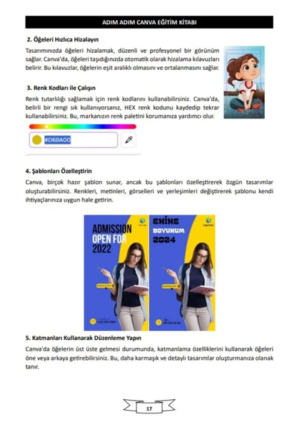 Adım Adım Uygulamalı Canva Eğitim Kitabı - Resim 4