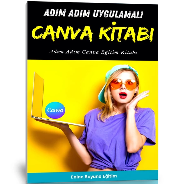 Adım Adım Uygulamalı Canva Eğitim Kitabı ürün görseli 1
