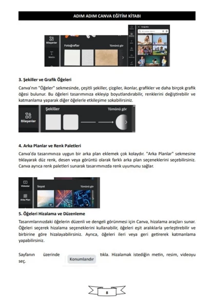 Adım Adım Uygulamalı Canva Eğitim Kitabı - Resim 3