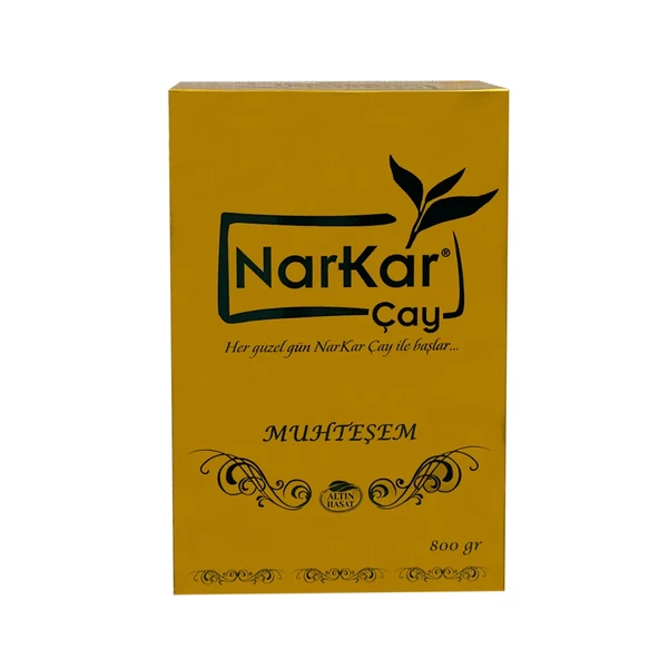 Narkar Muhteşem Serisi Dökme Siyah Çay 800 Gr ürün görseli 1