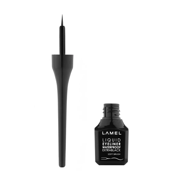 Lamel Ekstra Siyah Likit Eyeliner (Sert Fırça) No 01 ürün görseli 1