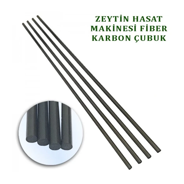 Zeytin Hasat Makinesi 10 Adet Karbon Fiber Çubuk 35 Cm ürün görseli 1