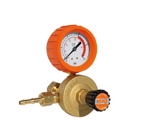 Yıldız 5120 Basınç Düsürücü Propan (Lpg) Manometreli ürün görseli 1