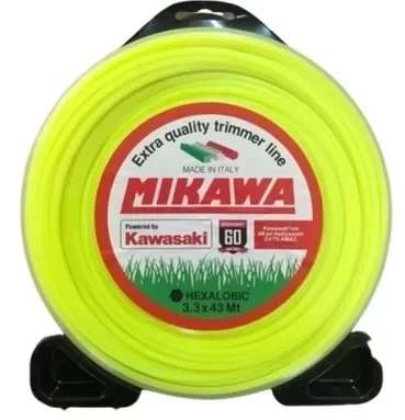 Kawasaki Mikawa Tırpan Misinası 3.3mm 43mt Sarı 6 Köşe Misina ürün görseli 1