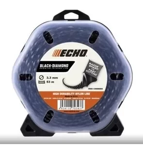 Echo Misina 3.3mm 53Metre Burgulu Siyah ürün görseli 1