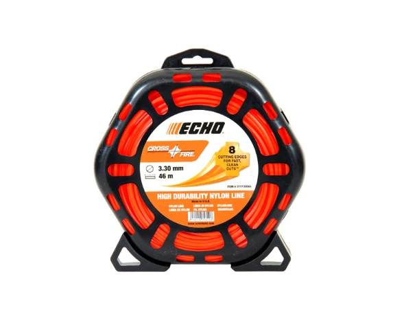 Echo Misina 3.3mm 46Metre 8 Köşe Turuncu - Resim 2