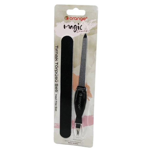 ORANGE MAGİC ORG-052 ( 2IN1+ ZIMPARA) TIRNAK BAKIM SETİ ( TÖRPÜ & TIRNAK ETİ TEMİZLEME & ZIMPARA ) ürün görseli 1