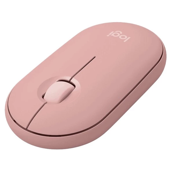 Logitech M350s Pebble 2 Pembe Bluetooth Mouse - Resim 2