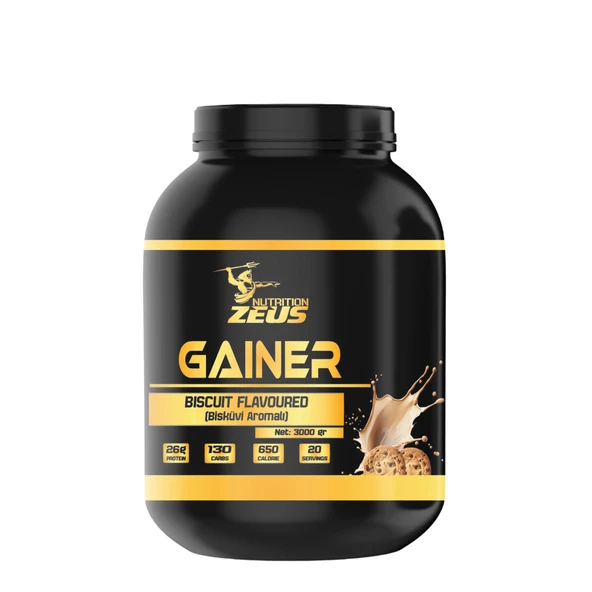 Zeus Nutrıtıon Gainfast 3000Gr-Kurabiye-Aroma ürün görseli 1
