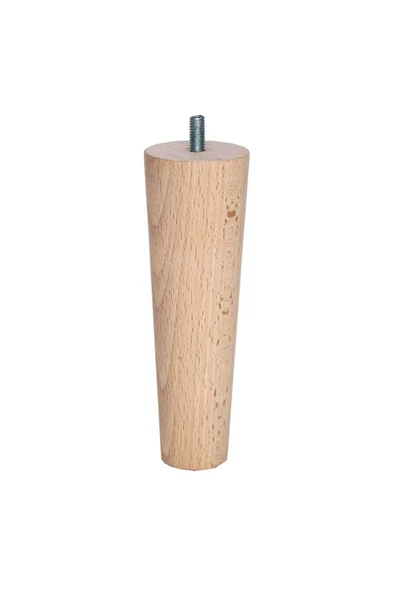 Ahşap Konik Ayak - Boy 43 cm - ORTA BOY (Medium) - Resim 4